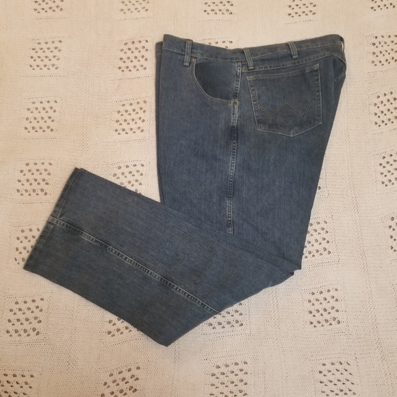 Men Blue Denim Jesns 42X32 - Picture 4 of 5